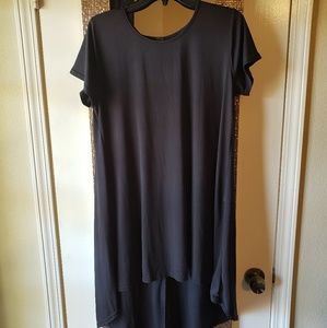 Black tee shirt dress